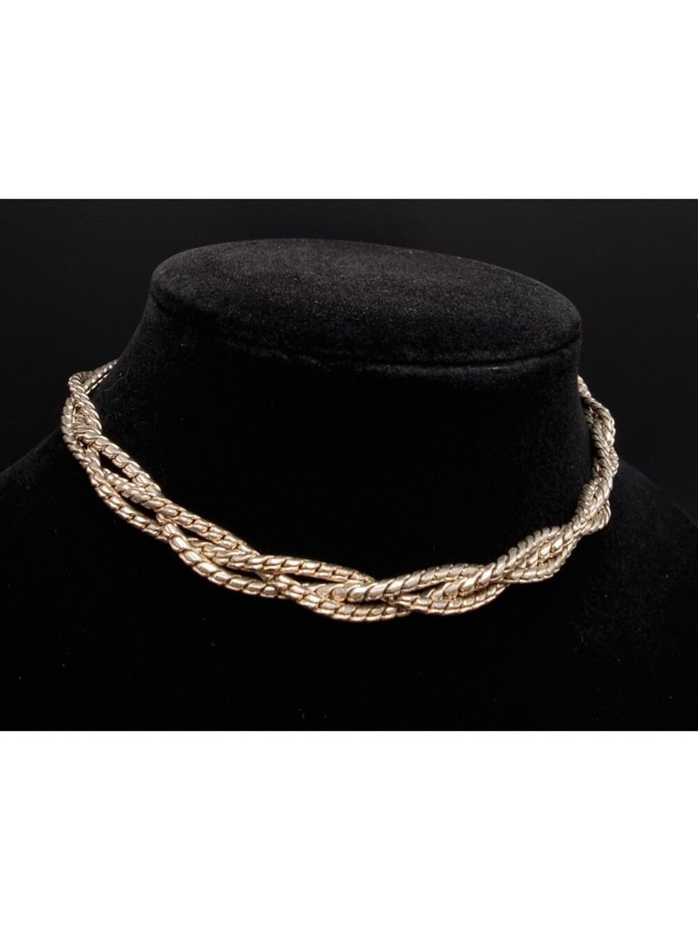 Vintage 1950's Coro Signed Multi-Strand Choker Necklace